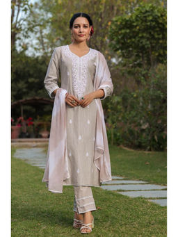 Autumnlane - Lagan Softy Kurta Pant & Dupatta (Set of 3)