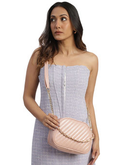 MINI WESST - Women's Pink Sling And Cross Bag
