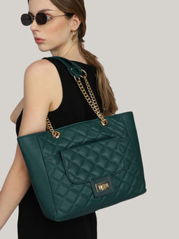 MINI WESST - Women's Teal Tote Bag
