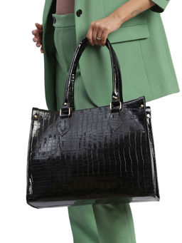 MINI WESST - Women's Black Tote Bag