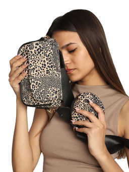 MINI WESST - Multi-Color Sling Bag and Pouch (Set of 2)