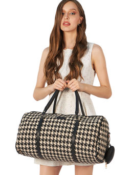 MINI WESST - Travel Back In Good Time Duffle Bag with Pouch (Set of 2)