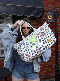 MINI WESST - Eyetheme Duffel Bag with Detachable Straps