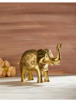 Fabindia - Golden Sitara Metal Tea Light Holder