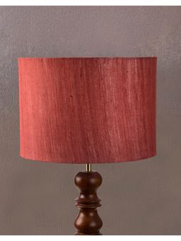 Fabindia - Red Shrishti Fabric Shade Drum