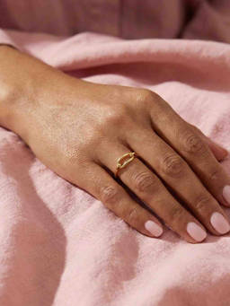 Nishani - 925 Gold link Ring