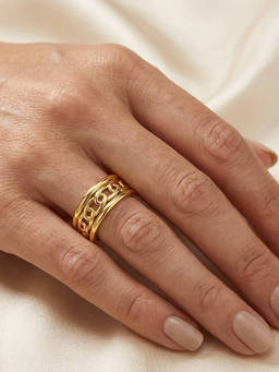 Nishani - 925 Gold Ring