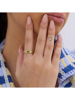 Nishani - 925 Multi-Color Emerald Ring