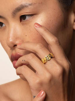 Nishani - 925 Gold Mama Ring