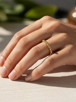 Nishani - 925 Gold Ball Ring