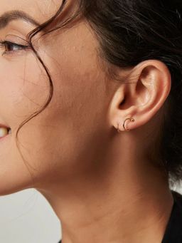 Sorele - The Vortex Gold Plated Studs