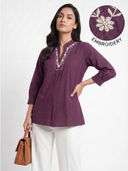 Purple color option, Currently selected