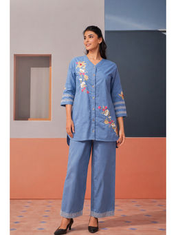 Cevara - Blue Kaia Co-ord Set