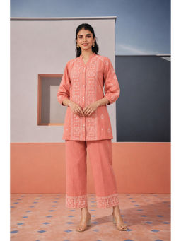 Cevara - Peach Sienna Co-ord Set