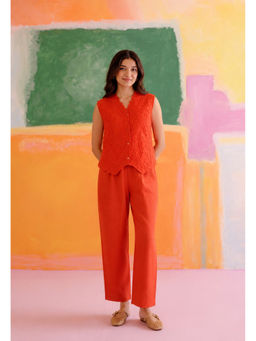 Cevara - Orange Calista Co-ord Set