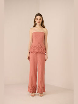 Calling June - Kaia Peach Co-Ord Set