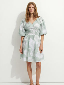 FELRIO - Green Breeze Cotton Dress