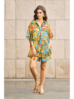 CINCIN Fashion - Multicolor Vibrant Co-ord Set