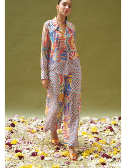 CINCIN Fashion - Multicolor Printed Co-Ord Set