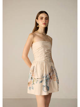 Calling June - Evara Ivory Dress