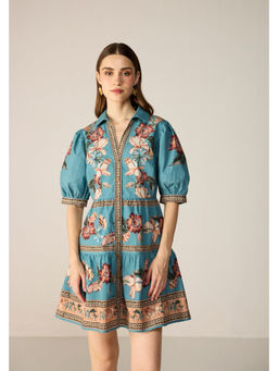 Calling June - Sera Blue Dress
