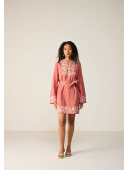 Calling June - Rosselle Pink Dress