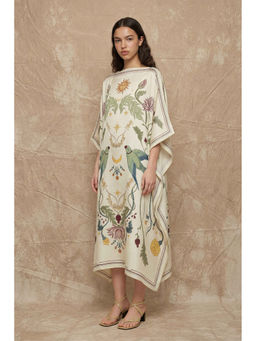 No Grey Area - Seeds Of Paradise Off White Kaftan