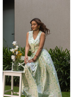 Beyond Tara - Multicolor Provence Top and Skirt Set