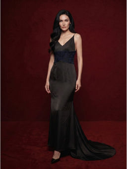 Stylia - Dahlia Black Maxi Dress
