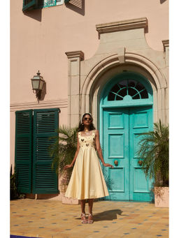 Why Look West - Yellow Sweethearts Maxi Dress