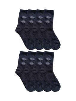 Secrets By ZeroKaata - Unisex Fitted Winter Socks (Pack of 8)
