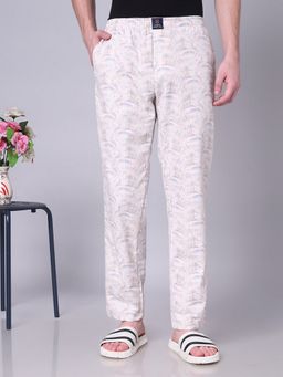 Urban Scottish - Men Pink Cotton Regular Fit Pyjama