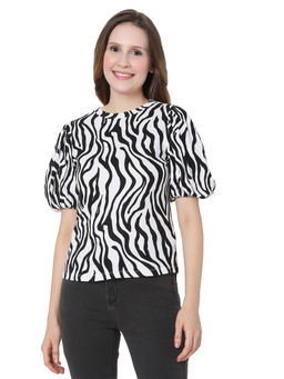 VERO MODA - Curve Women White T-Shirt