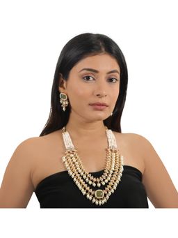 RIANA JEWELLERY - Double Layered Necklace Set