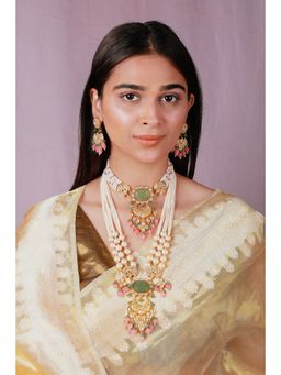 RIANA JEWELLERY - Midwestern Cum Traditional Bridal Necklace Set