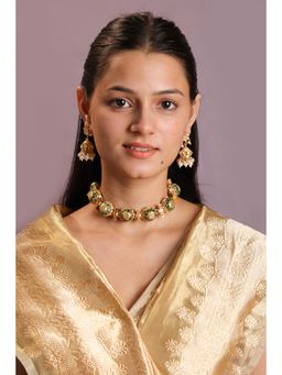 RIANA JEWELLERY - Reversible Two Side Choker Necklace Set