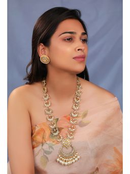 RIANA JEWELLERY - Long Royal Pendant Necklace Set