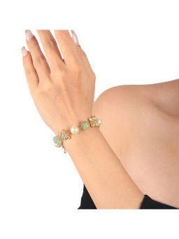 RIANA JEWELLERY - Sea Green Pearl Bracelet