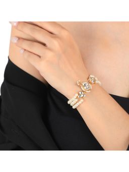 RIANA JEWELLERY - White Pearl Bracelet