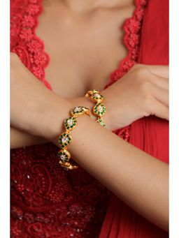 RIANA JEWELLERY - Ethnic And Traditional Wear Gold Plated Bangle