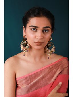 RIANA JEWELLERY - Boho Chic Style Multicolour Fusion Earrings For All Festive And Wedding Wears