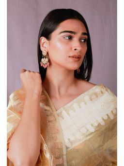 RIANA JEWELLERY - Soft And Suttle Pastel Chand Bali Earrings