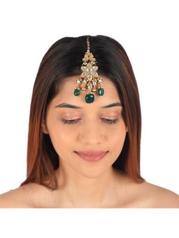 RIANA JEWELLERY - Floral Design Maang Tikka