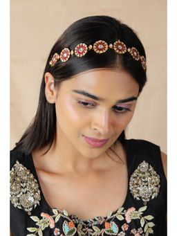 RIANA JEWELLERY - South Style Temple Kundan Matha Patti