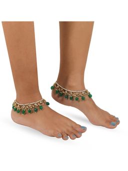 RIANA JEWELLERY - Green Wedding Special Payal