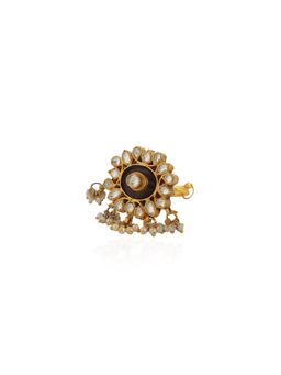 RIANA JEWELLERY - Ring With Meenakri Work