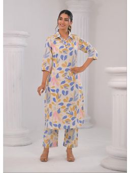 Autumnlane - Bhakti Vatika Floral Cotton Co-Ord (Set of 2)