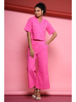 Autumnlane - Lovely Hotpink Cotton Co-Ord (Set of 2)