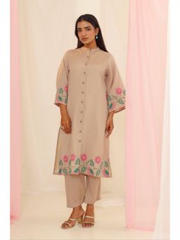 Autumnlane - Purna Mouse Embroidery Cotton Co-Ord (Set of 2)
