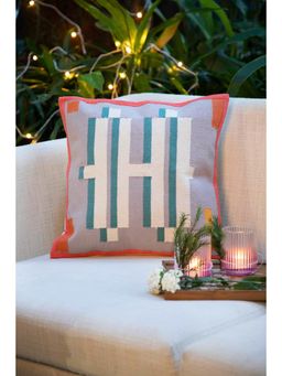 Freedom Tree - Silver Shado Kalas Cushion Cover - 18x18 inches